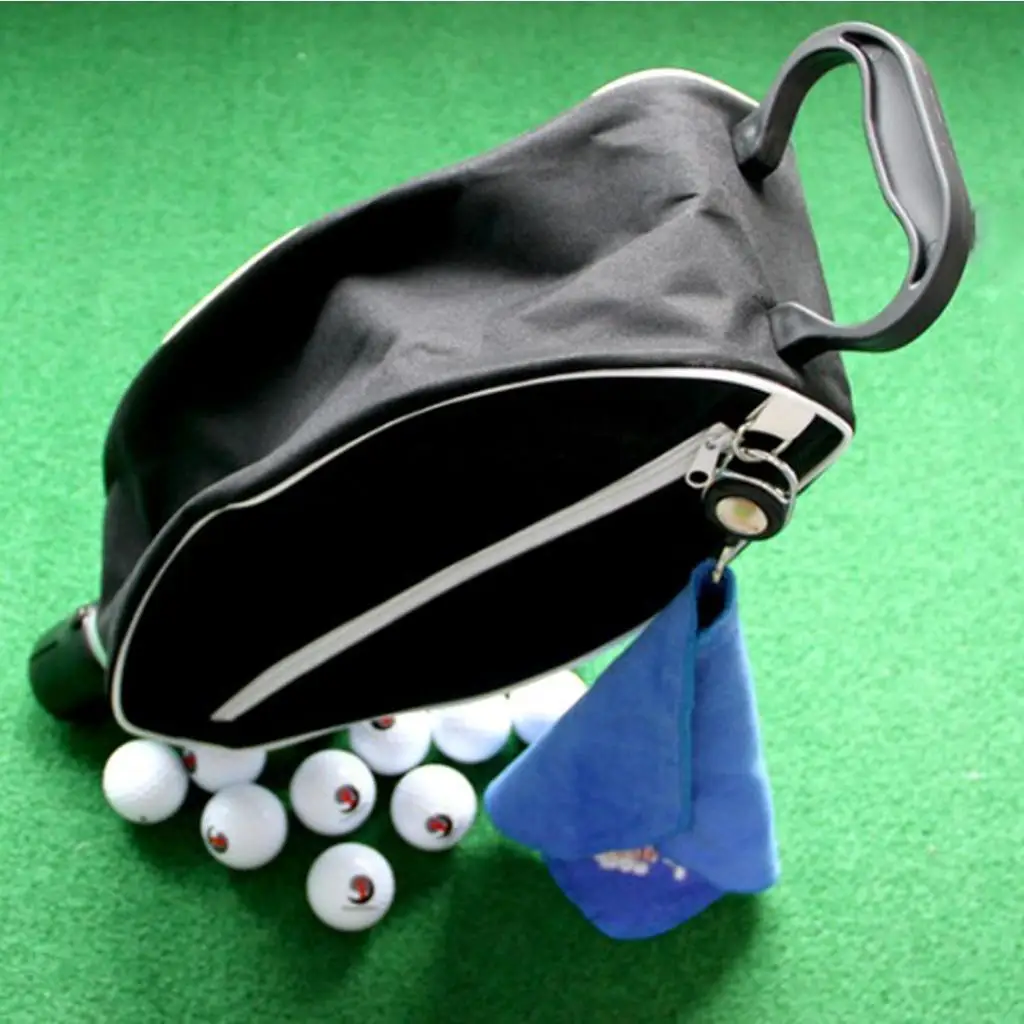 Durable Golf Shag Bags Telescopic Balls Retriever Range Picker Catcher