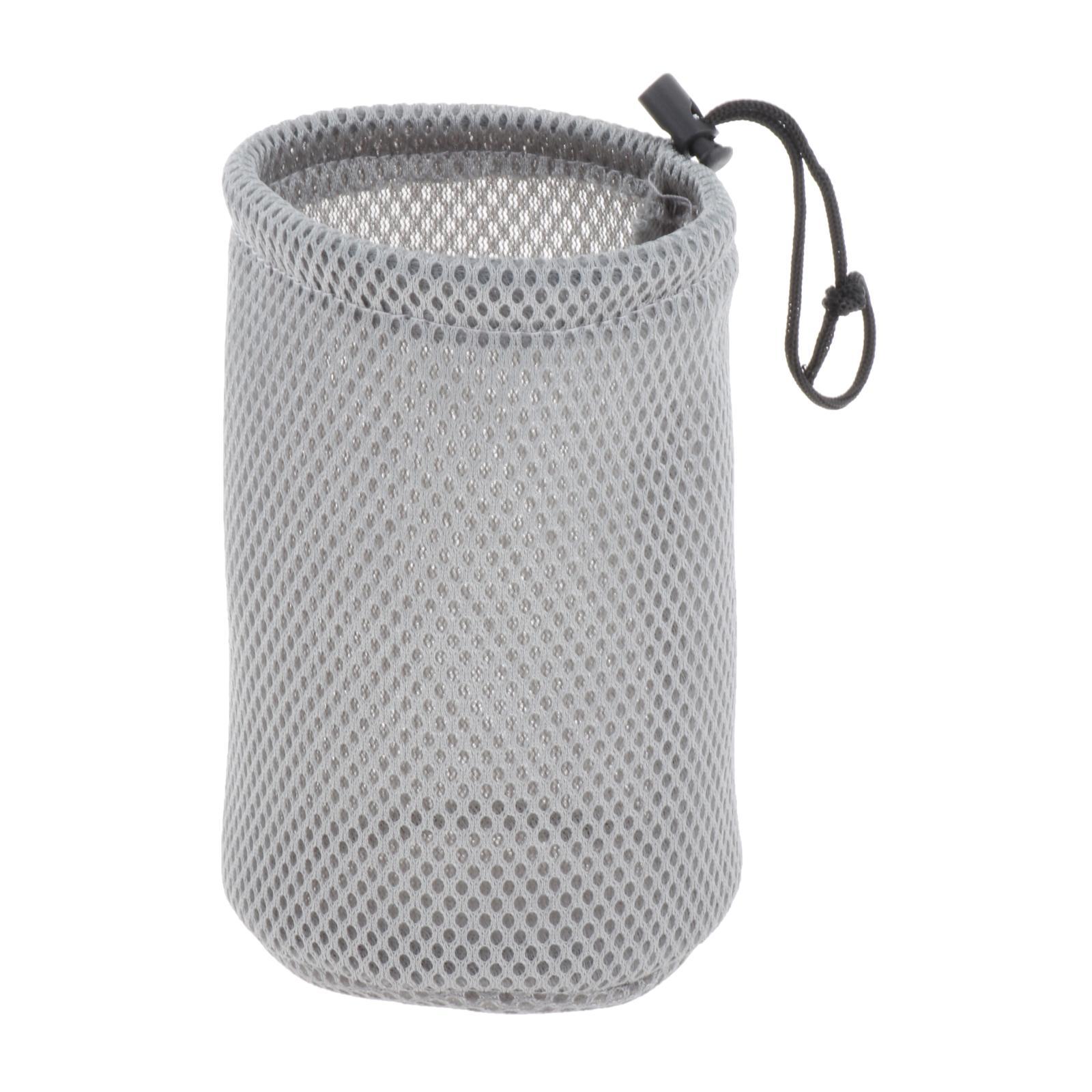 Description Picture 6 of itemMini Durable Mesh Drawstring Bag Stuff Storage Sack Bottle Organizer Hiking Picnic Camping Bag Outdoor Pocket Bag