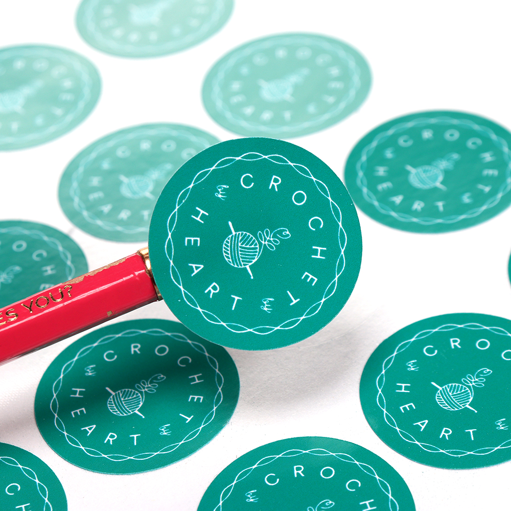 Personalisieren Sie das Logo, individueller selbstklebender Aufkleber für die Schmuckherstellung, Geschenkdekoration für kleine Unternehmen, versiegeltes Etikett, DIY-Zubehör – Detail 4