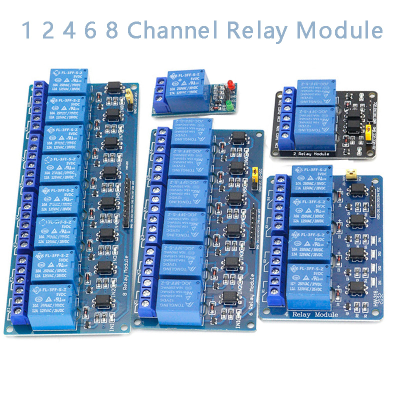 Módulo de Relé Arduino com Optoacoplador, Saída