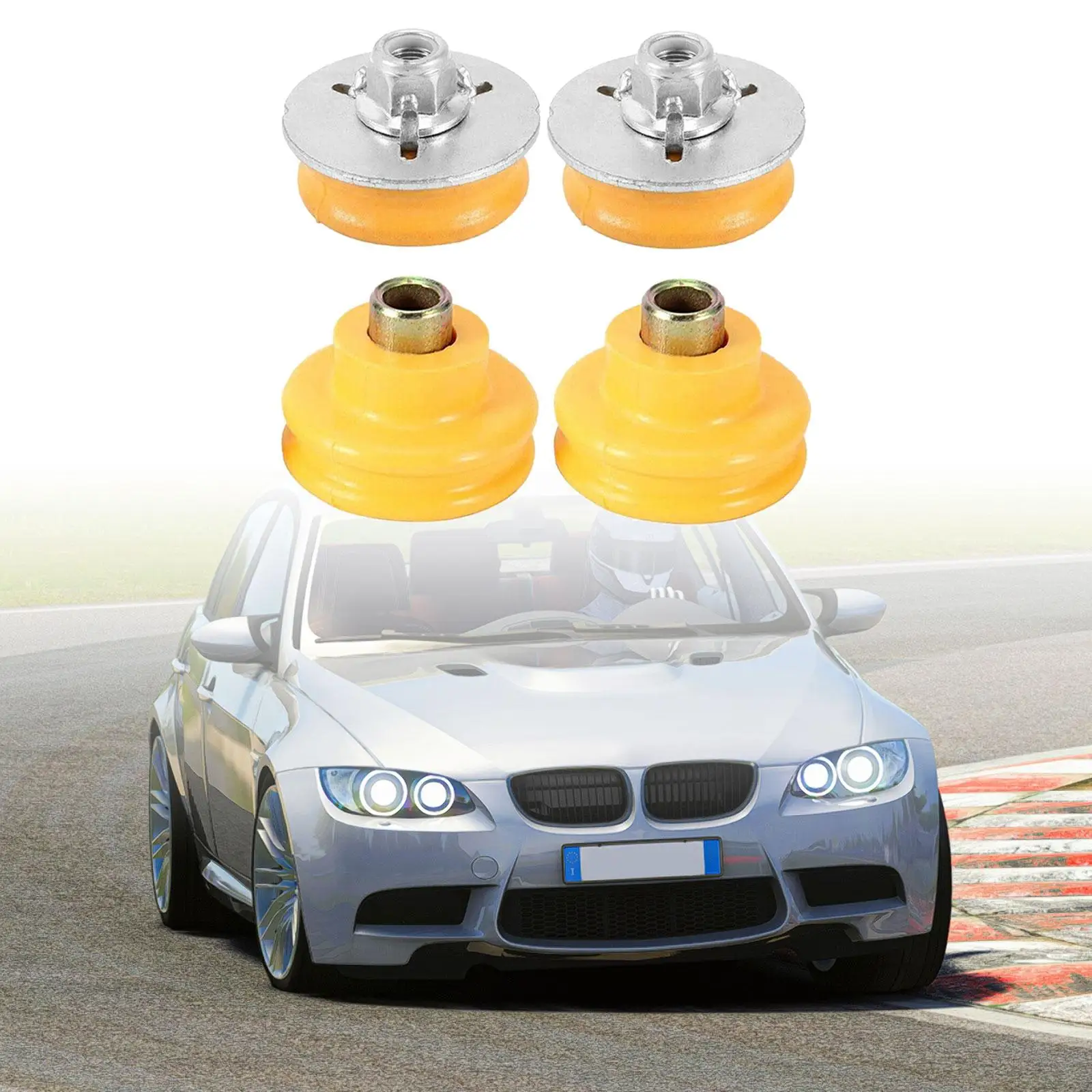 33506771738 Replacement Car Accessories Rear Shock Mounts Set for BMW