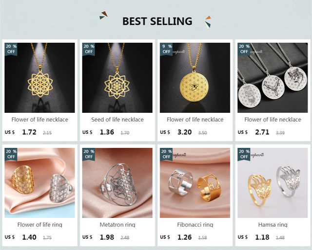 Bague Fleur De Vie Mandala Acier Inoxydable Pour Femme - Anneau Réglable Géométrie Sacrée