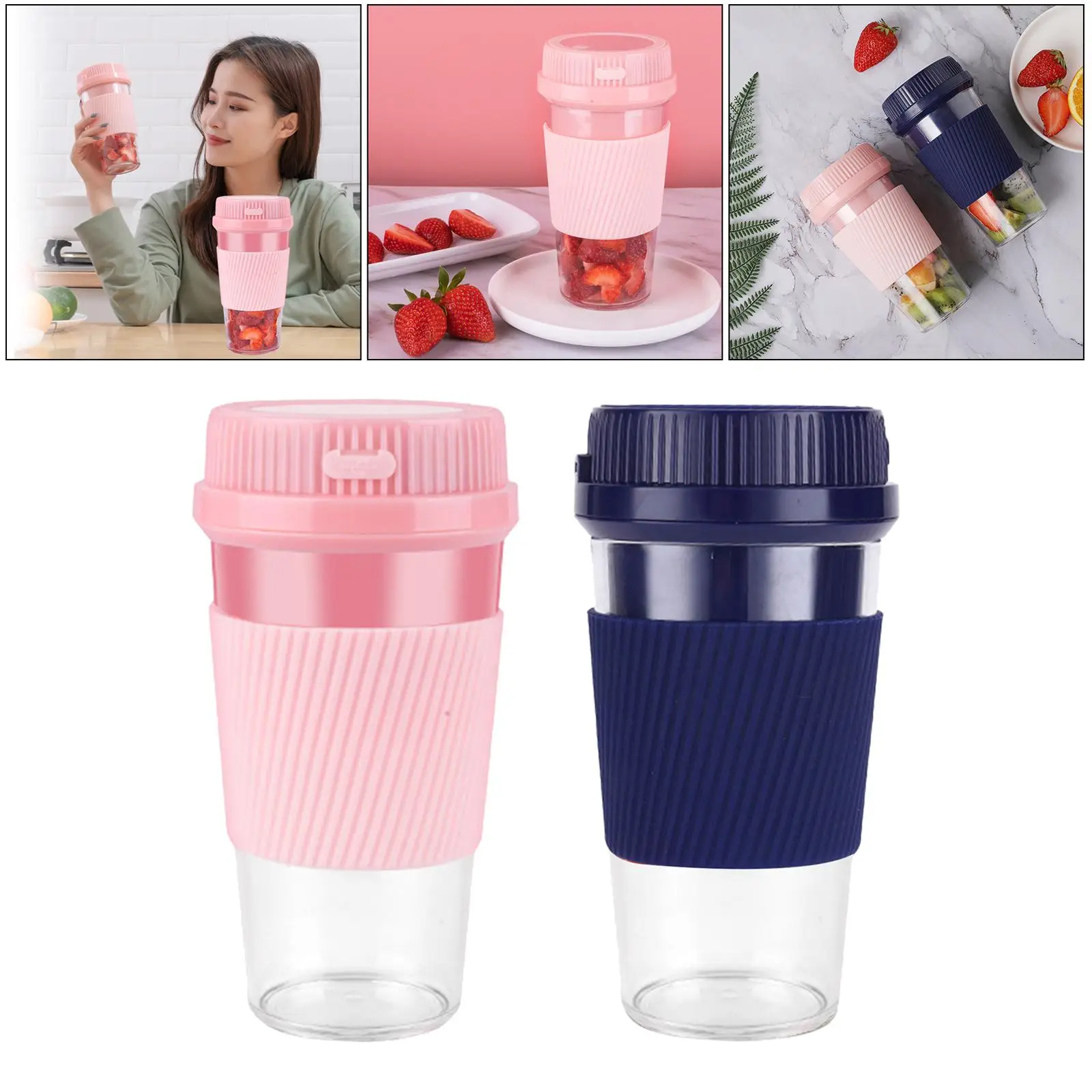 Small  Bottle  Mixer Personal  for , Fruit Vegetables Drinks, Ice, 300ml Capacity