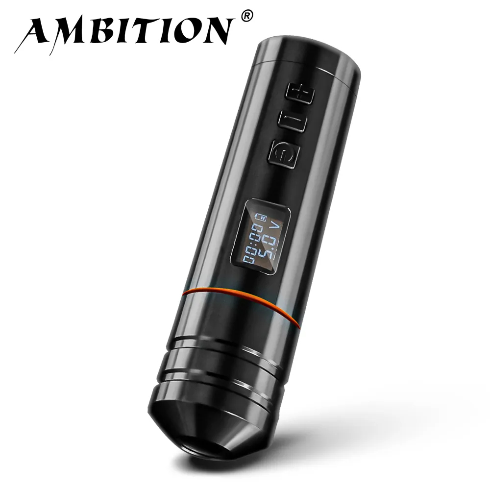 Best of Ambition Blade Wireless Tattoo Pen Machine 5-12V 4.0mm Stroke Coreless Motor Professional Tattoo Supply For Artist Body Art Reviews & Tips