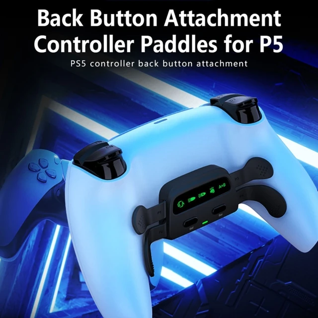 PS 5コントローラー用のプログラム可能な4キーマッピング、LED 