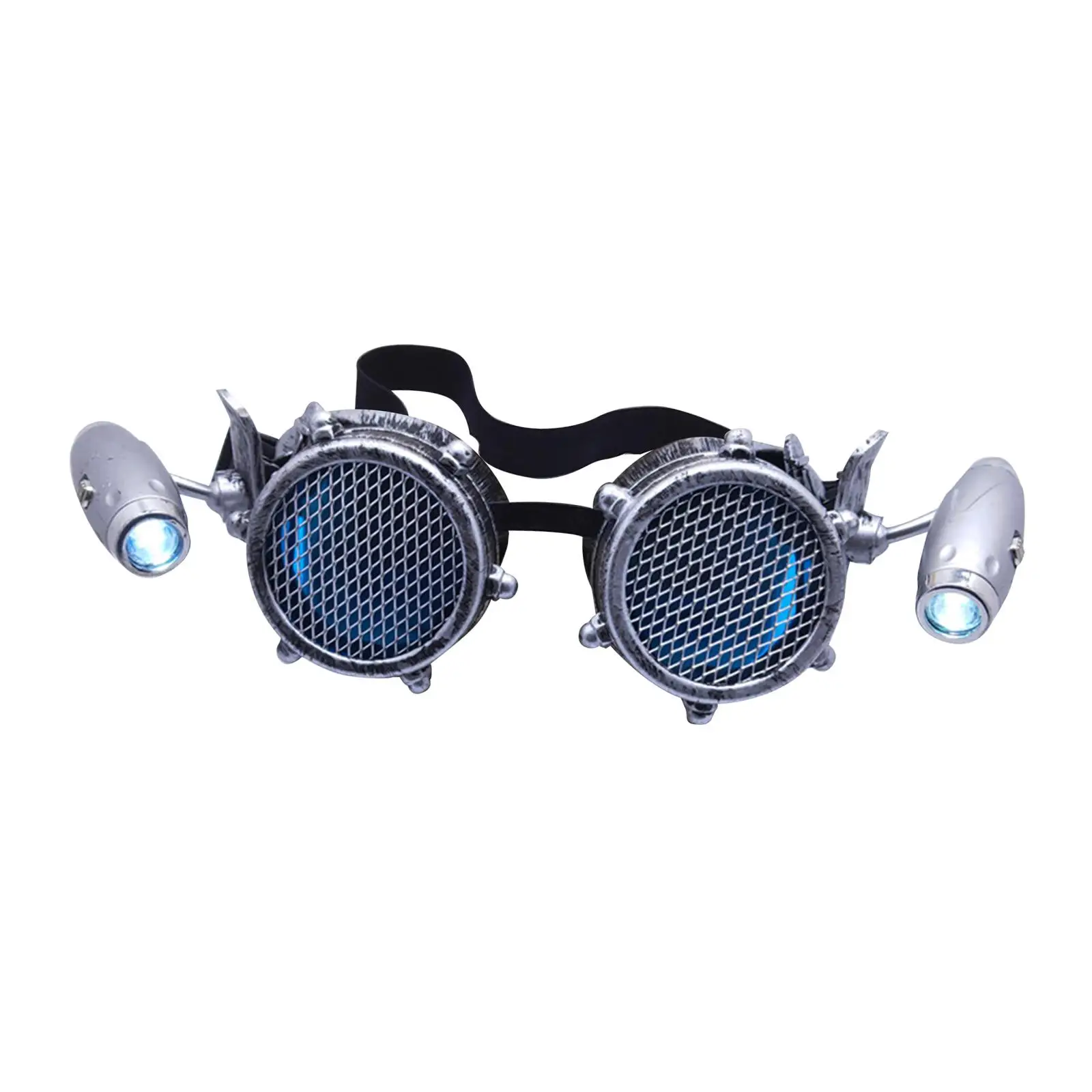 Fancy Steampunk Style Glasses Party Vintage Style Men Women with LED Breathable Rechangeable Costume Prom Cosplay Unique Goggles
