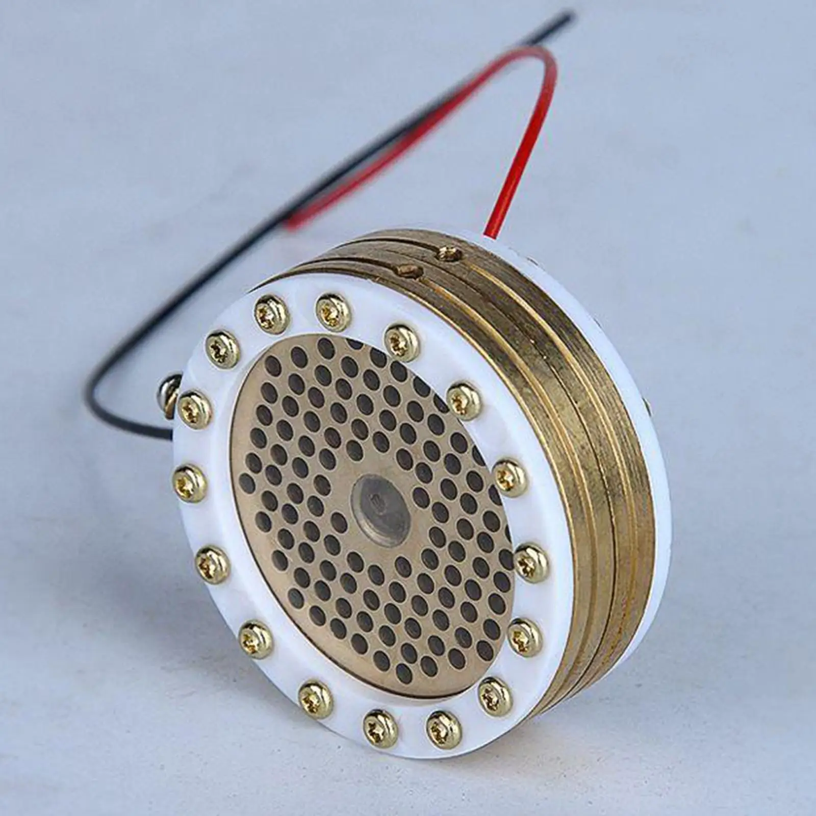 34mm/1.33 inch Capsule Large Diaphragm Condenser Microphone Capsule Single Sided Gold Plated for Professional Recording