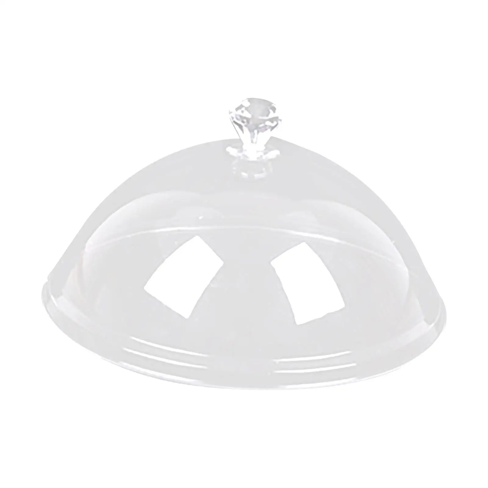 Plastic Dust Cover  Round Rotating Cake Stand Cake Pan for Kitchen