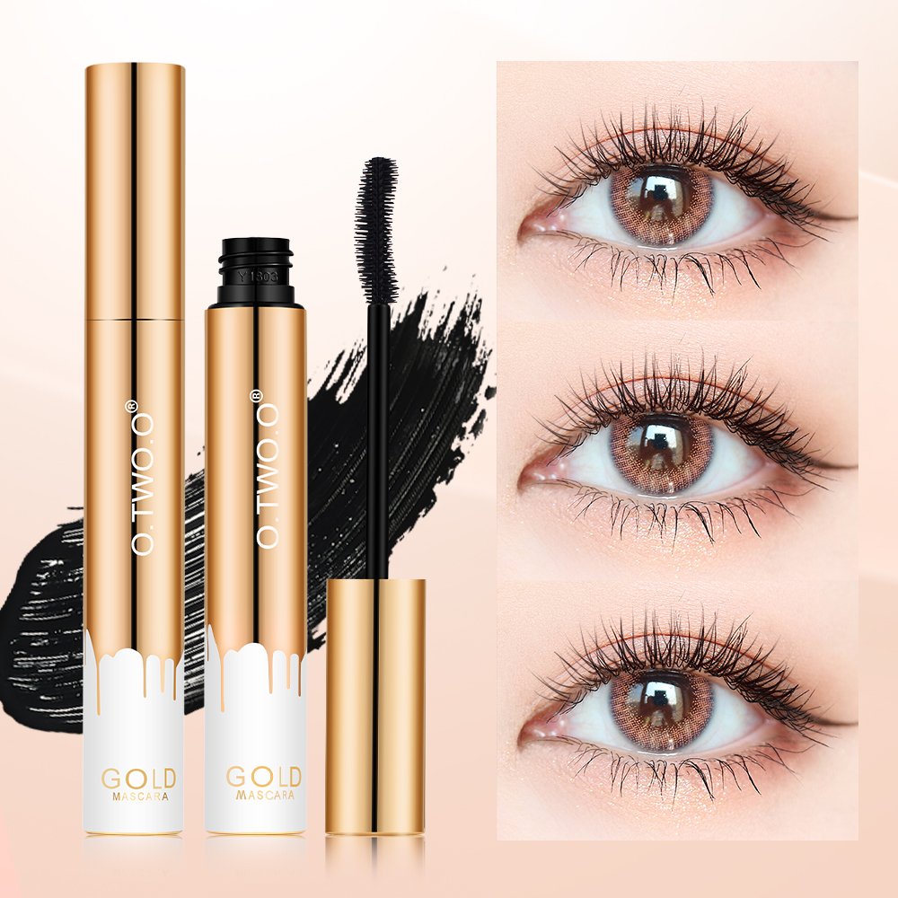 Best of O.TWO.O Professional Volume Curled Lashes Black Mascare Waterproof Curling Tick Eyelash Lengtheing 3D Eye Makeup Mascara Reviews & Tips