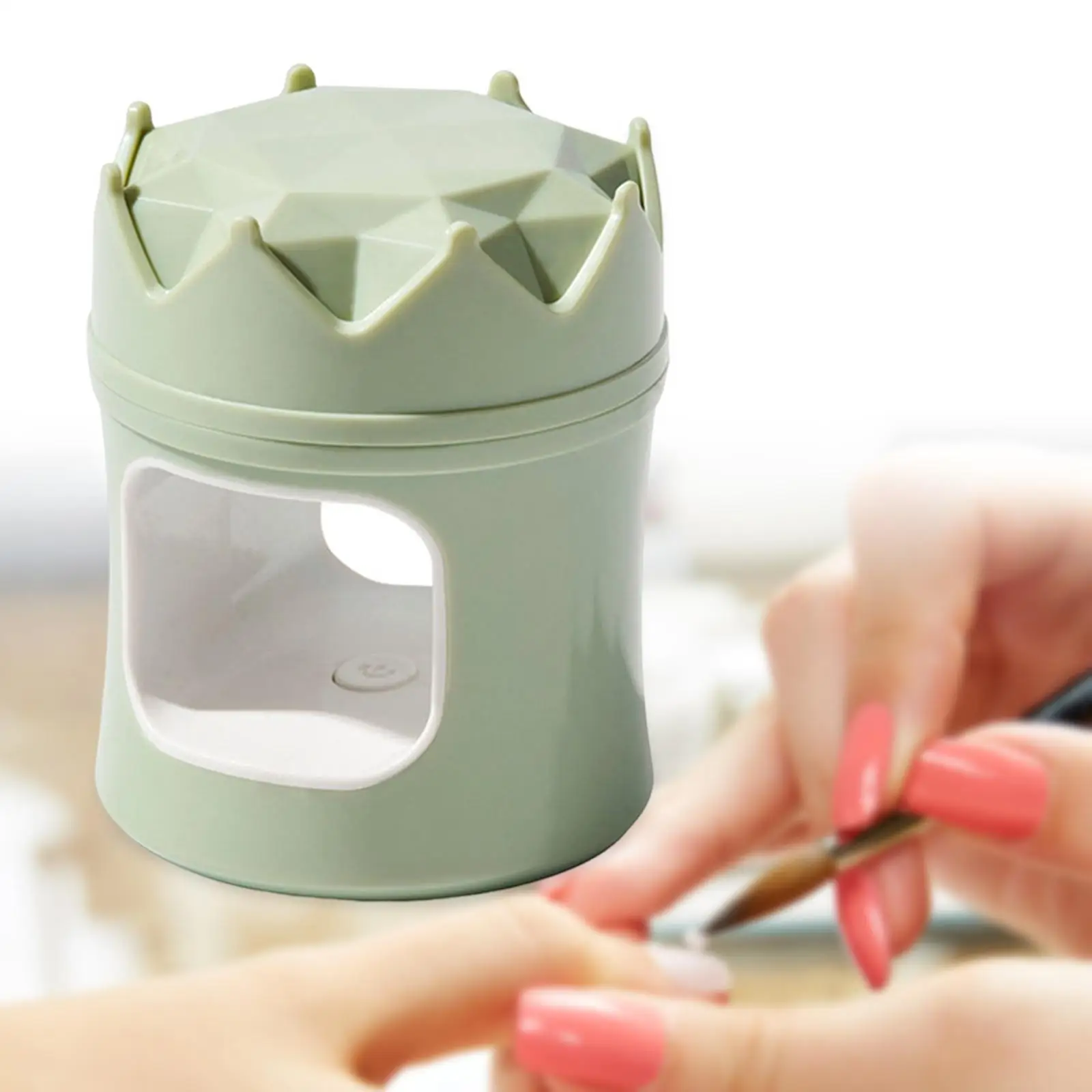Mini LED Nail Lamp 18W Nail Art Tools Quick Drying for Starters Travel Salon