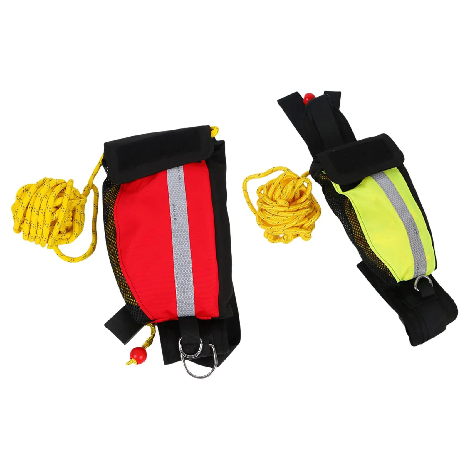 Portable Rescue Throw Bag Floating Rope Ice Fishing Boat Reflective Line Accessory