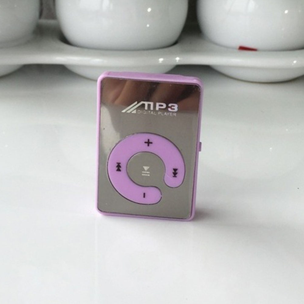 Title 19, MP3 Player C Button Music Portable Mirror Sport...