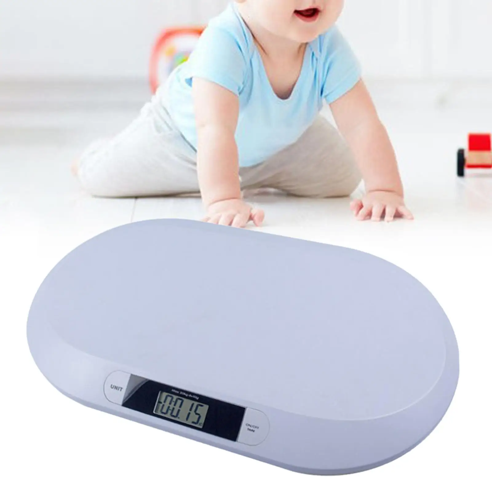 Digital Infant Scale 44.1lb Capacity Portable Comfort Multifunction Accurate Health Scale for Puppy Animals Cats Toddlers