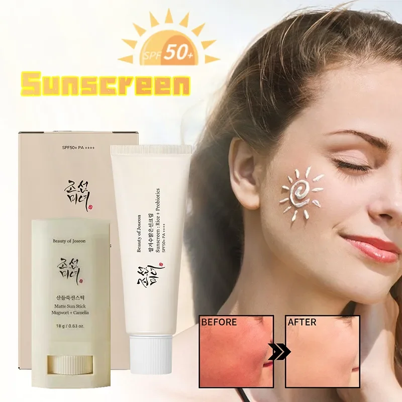 Best of Beauty Of Joseon Sunscreen Spf 50+ + Skin Care Non Greasy Sunscreen Anti Ultraviolet Protector Solar Blocker For Face Korea Reviews & Tips