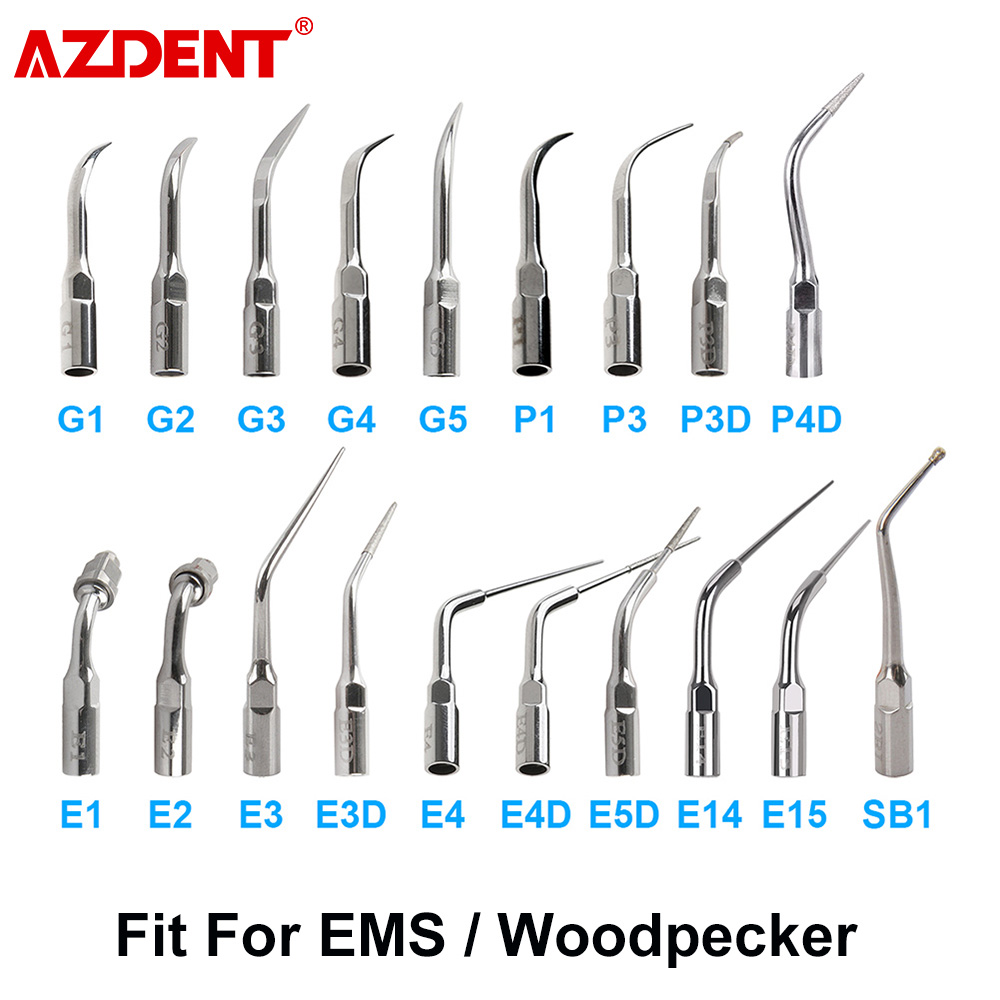 Best of AZDENT 1pc Dental Scaler Tips Scaling Periodontics Endodontics Tip G P E For EMS Woodpecker Ultrasonic Scalers Reviews & Tips