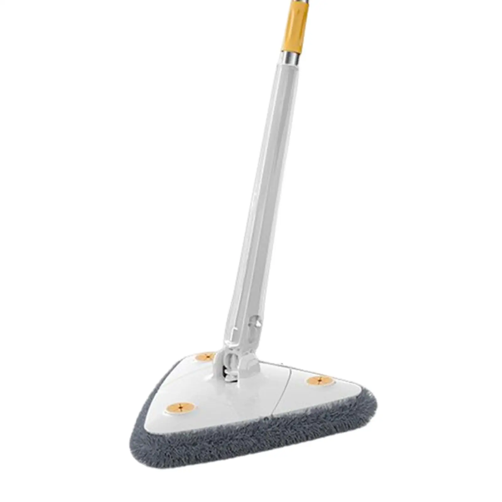 Wall Mop with Long Handle Mop 360 Rotating Extendable Triangle Mop