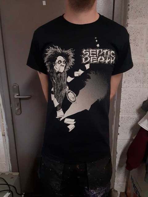 Septic Death Pushead T-shirt UK SHIPPING INCLUDED - AliExpress