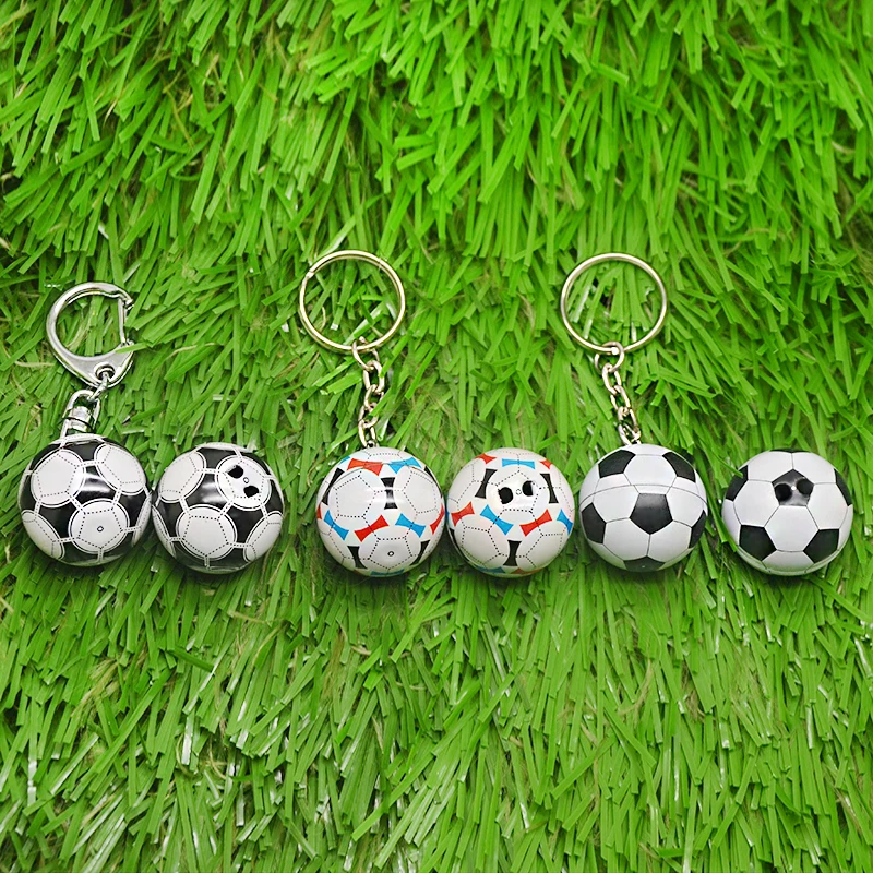 Mini Footbal Soccer Ball Keyring Key Chain Kids Toy Gift T 