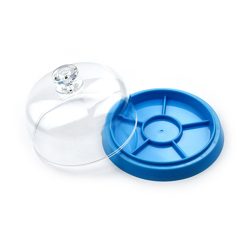 6 Slots Uhr Staub Blatt Abdeckung mit Tablett Uhrwerk Reparatur Werkzeug Schmuck werkzeuge Ersatz Schutz Uhrmacher Reparatur Werkzeug – Detail 4