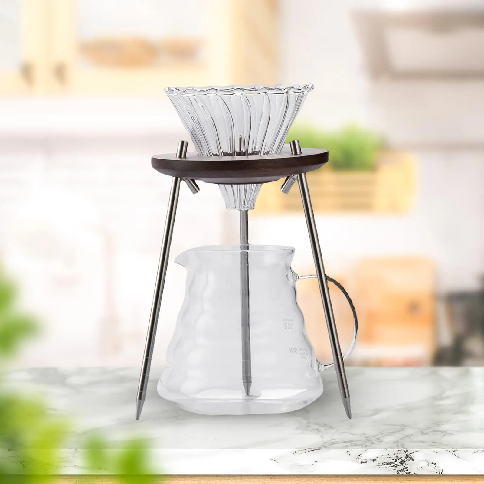 Coffee Filter Stand Coffee Accessories Coffee Tool Metal Rack Pour Over Coffee Stand for Home