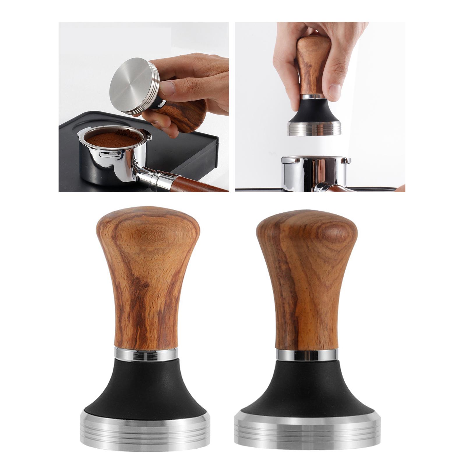 Stainless Steel Coffee Distributor Barista Accessories Reusable Detachable Professional Coffee Tamper for Home Gifts Gadgets