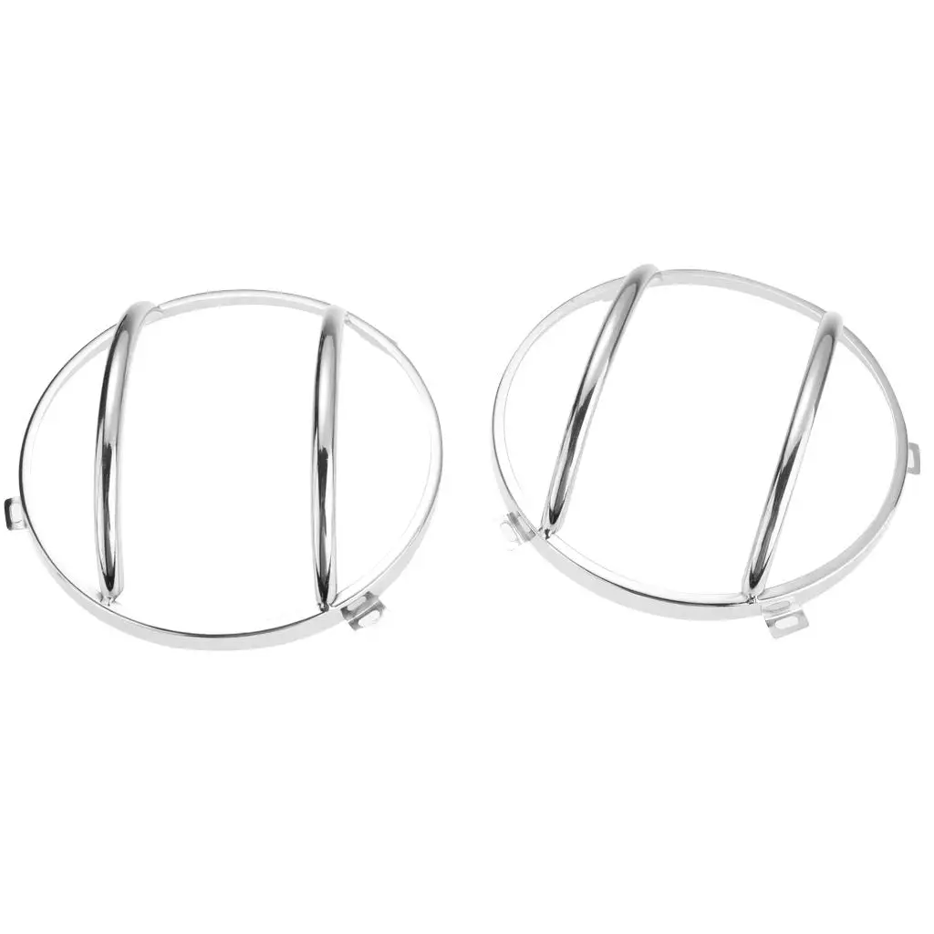 dolity 1 Pair Front Headlight Cover Trim Mask Frame Ring for Horseman 07-17 