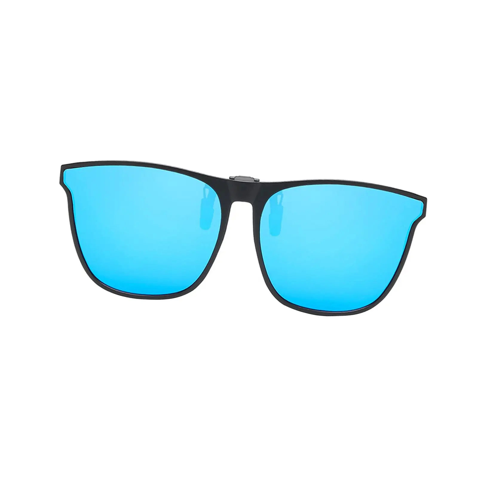 Polarized Clip On Sunglasses Lens Lightweight Eyeglasses Driving Glasses Large Frame Anti Glare for Outdoor Travelling Driving