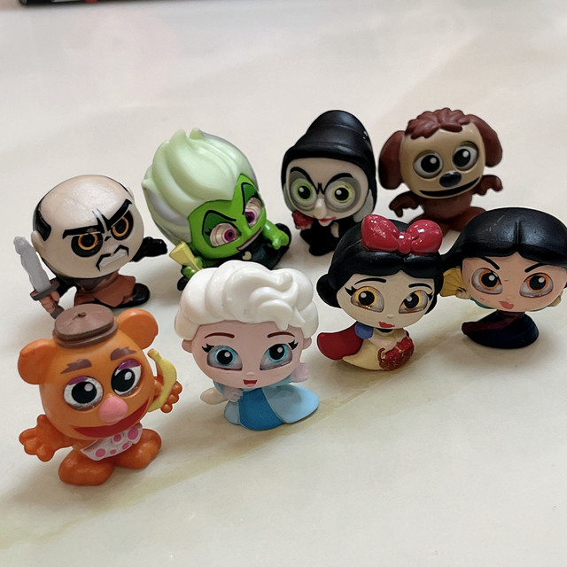 Disney Doorables Series 7 UP Inside Out Beauty And The Beast Jungle Book  Frozen Incredibles Princess