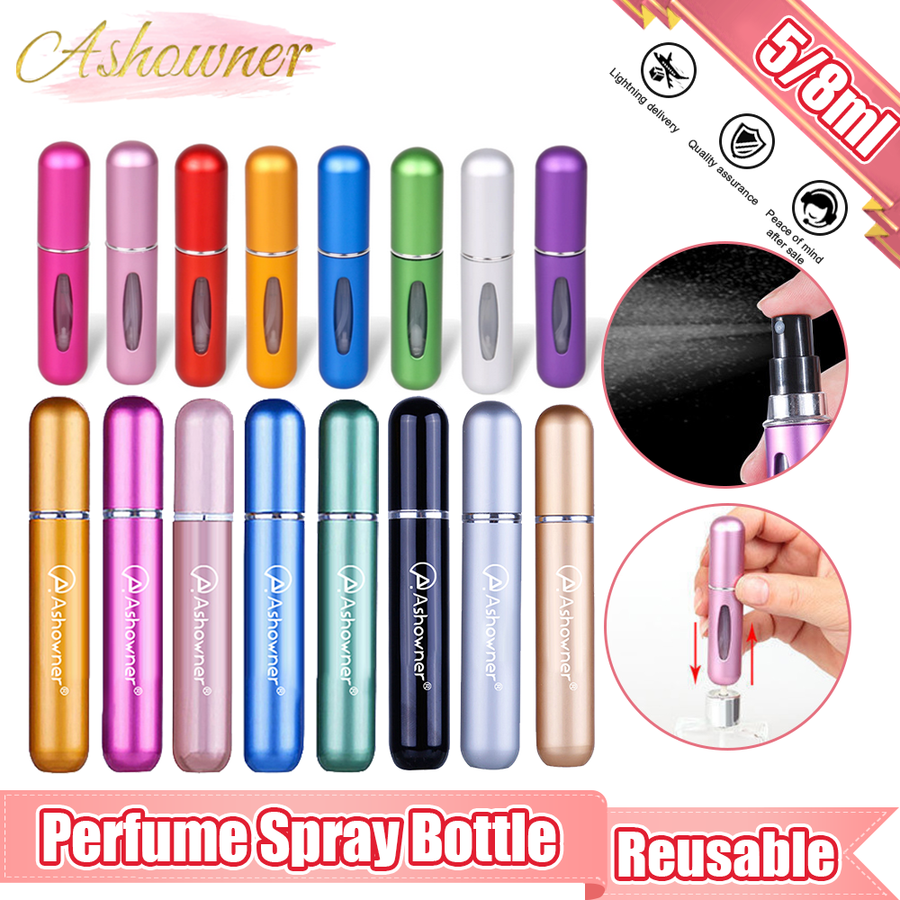 Best of 8ml / 5ML / 20MLMini Bottle Refillable Perfume Spray With Spray Scent Pump Empty Cosmetic Containers Portable Atomizer Bottle Reviews & Tips