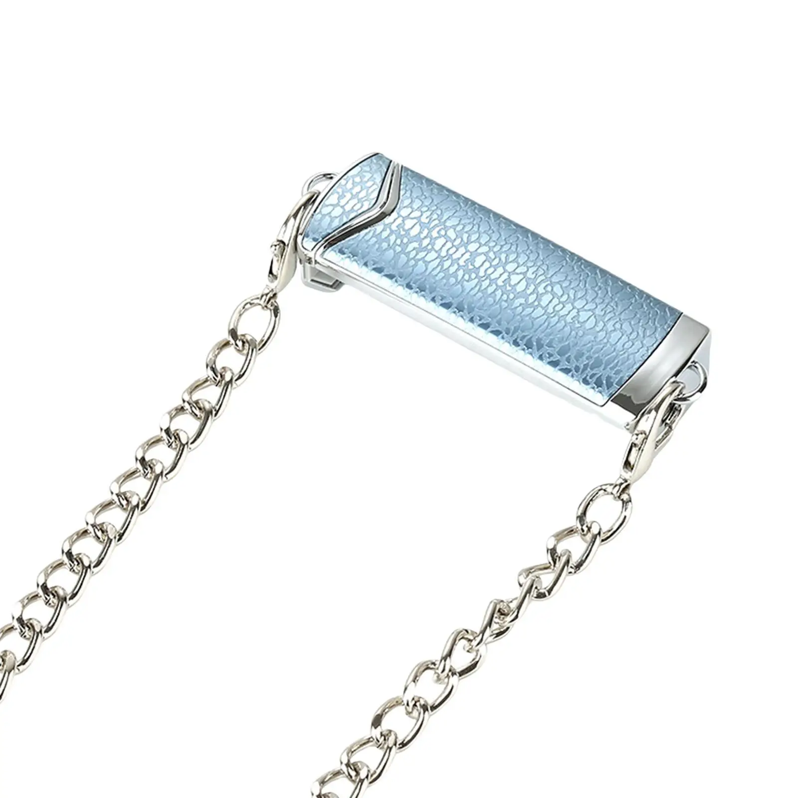 Mobile Phone Metal Chain Back Clip, Comfortable Free Your Hands Easily Accessible Portable Keep Phone Secure