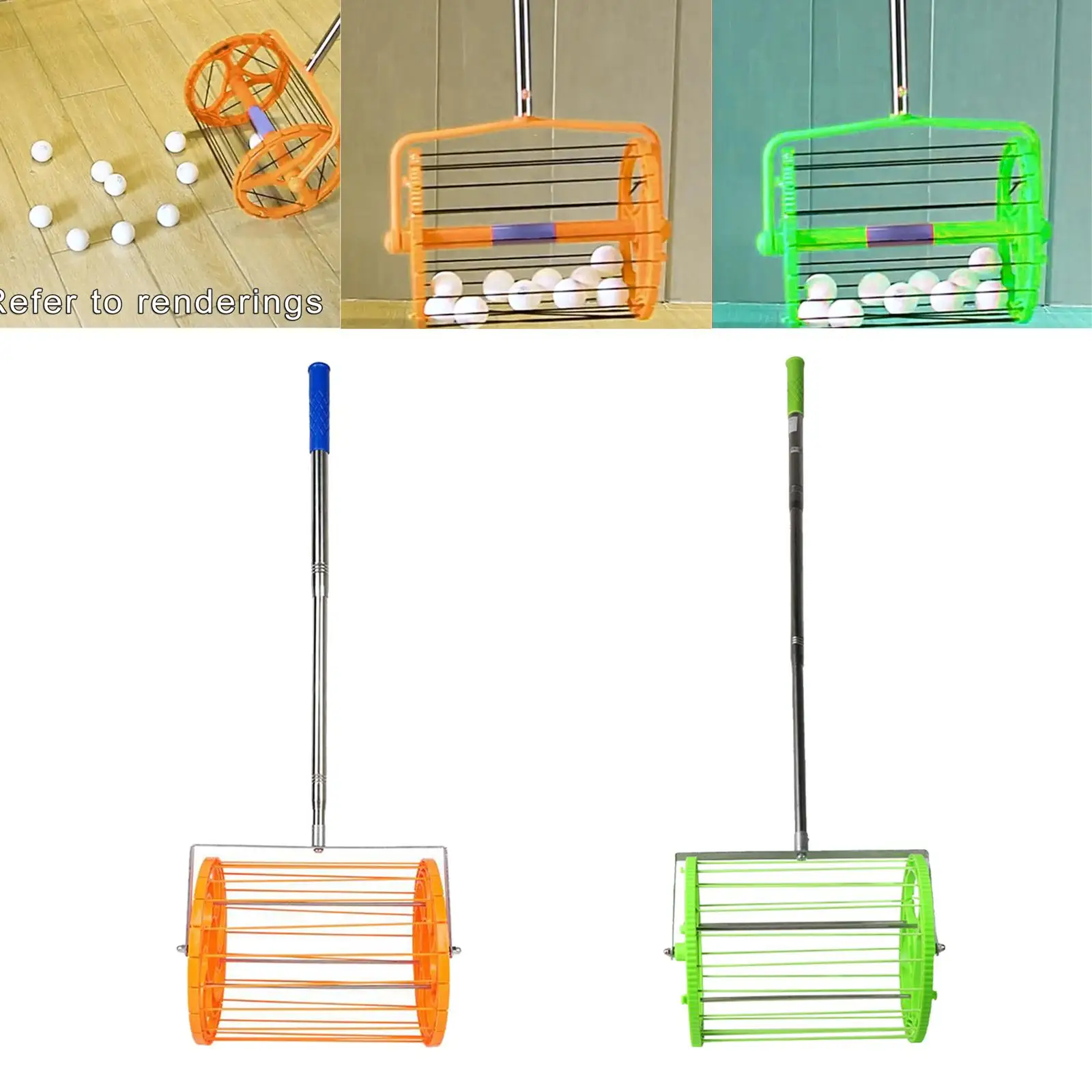 Tennis Ball Storage Pick-ups Baskets for, with Capacity up