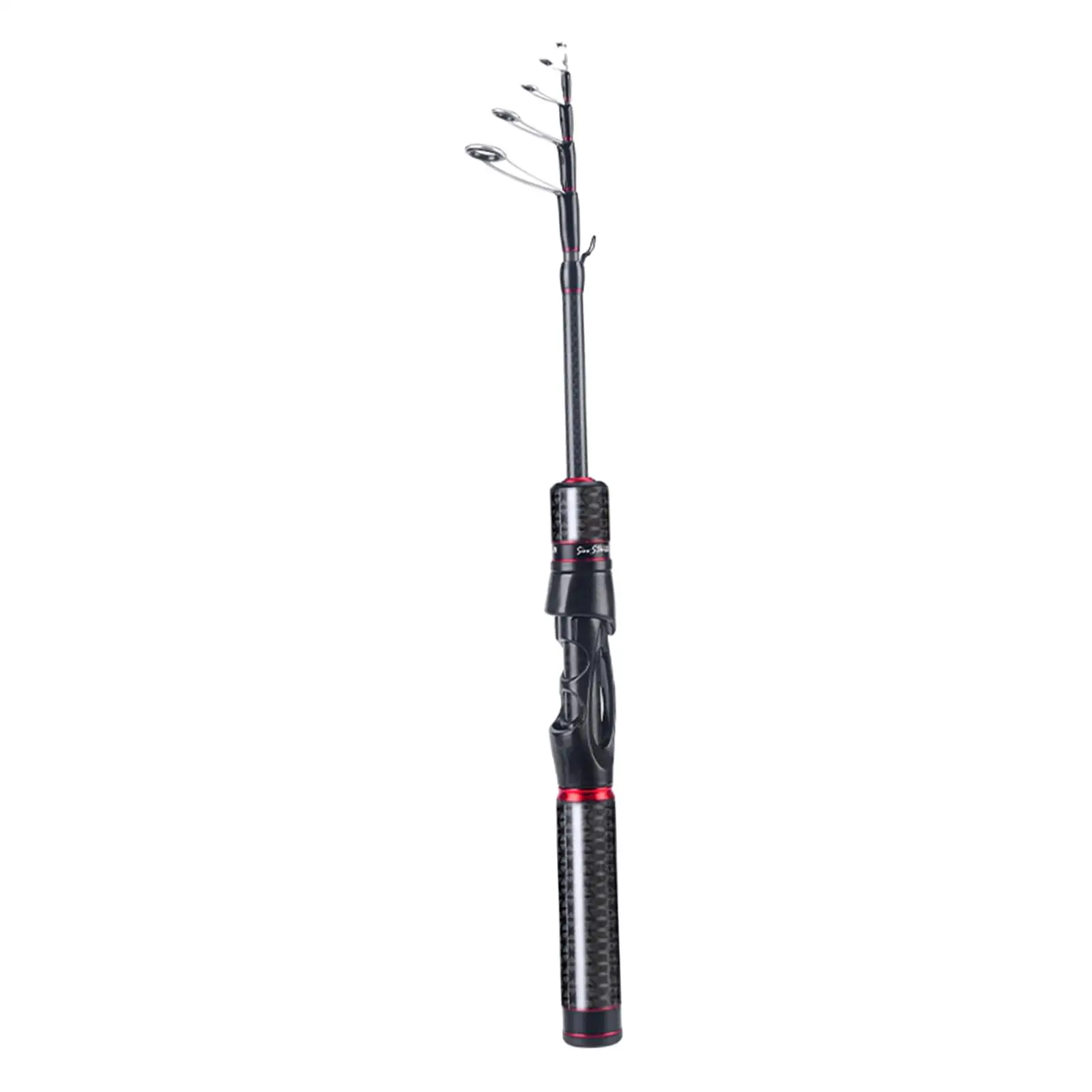 Carbon Fiber Fishing Rod Telescopic Fishing Pole, Casting Fishing Rods, Retractable Handle Fishing Tool for Trout Bass