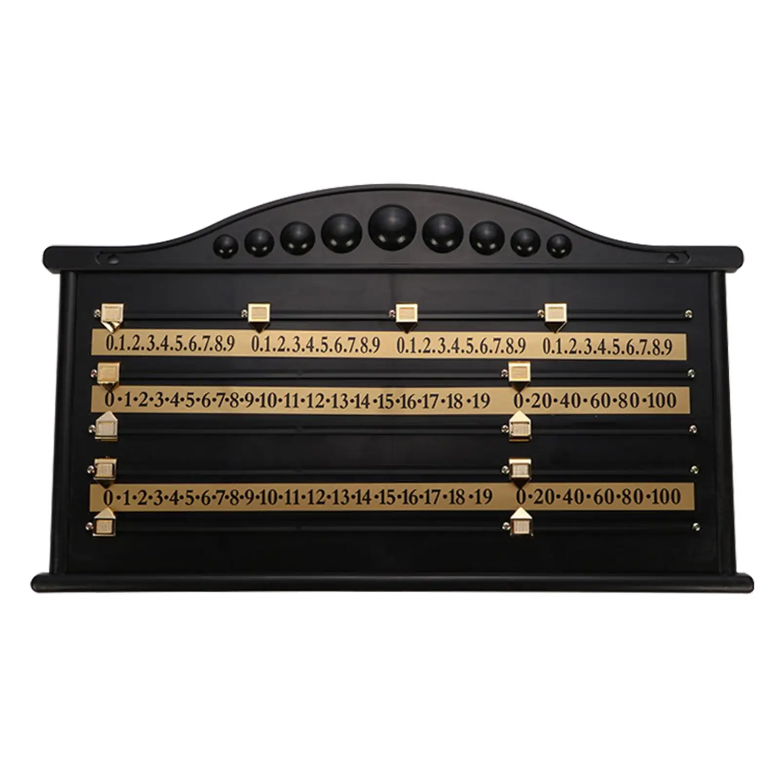 Billiards Scoreboard Club Accessories for Keeper Billiard Lovers