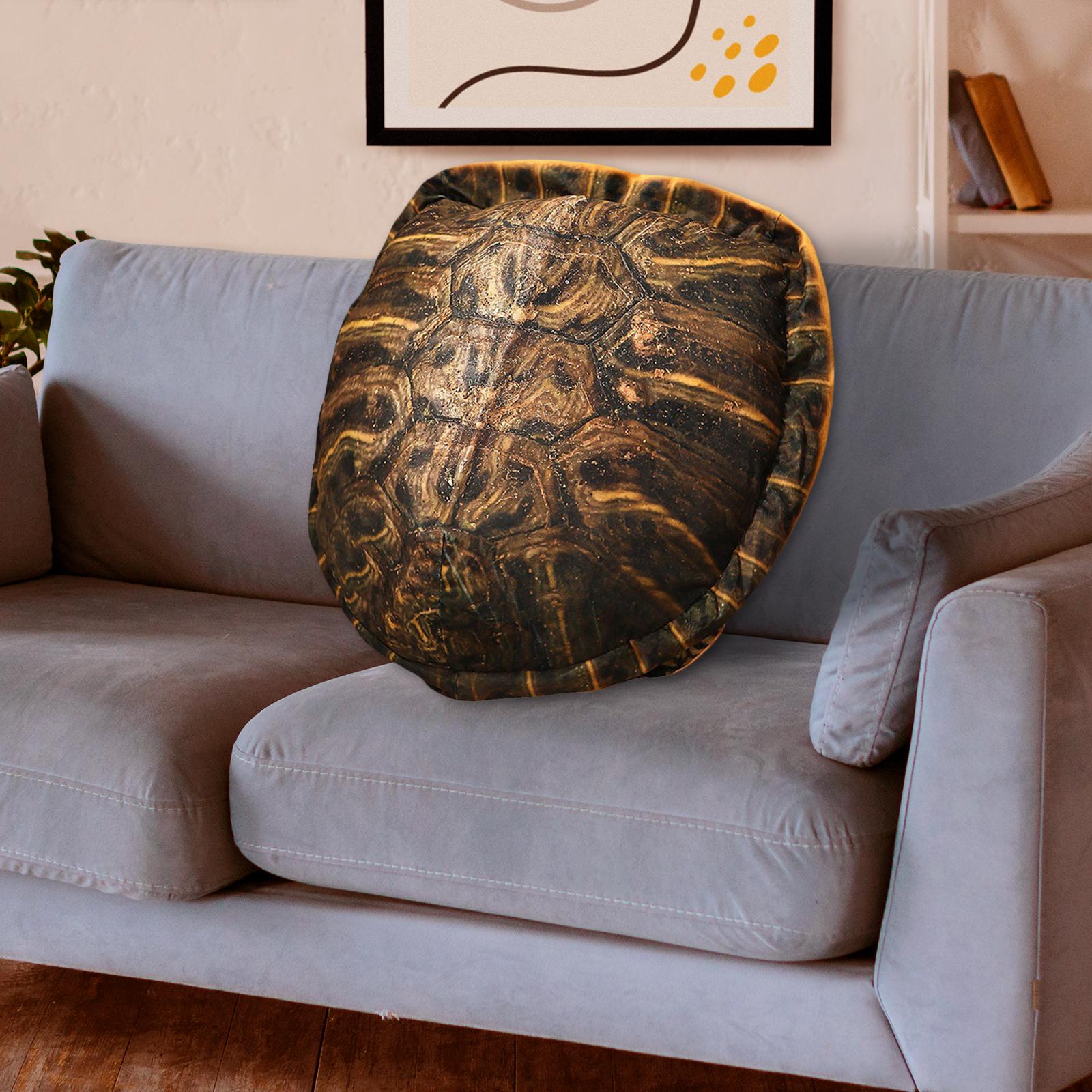 Funny Wearable Turtle Shell Pillows Tortoise Clothes Home Plush Toy Stuffed