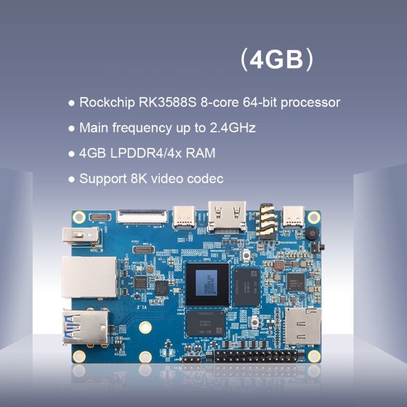 Orange Pi5 16GB RAM RK3588S 8コア SOC クリスマスファッション