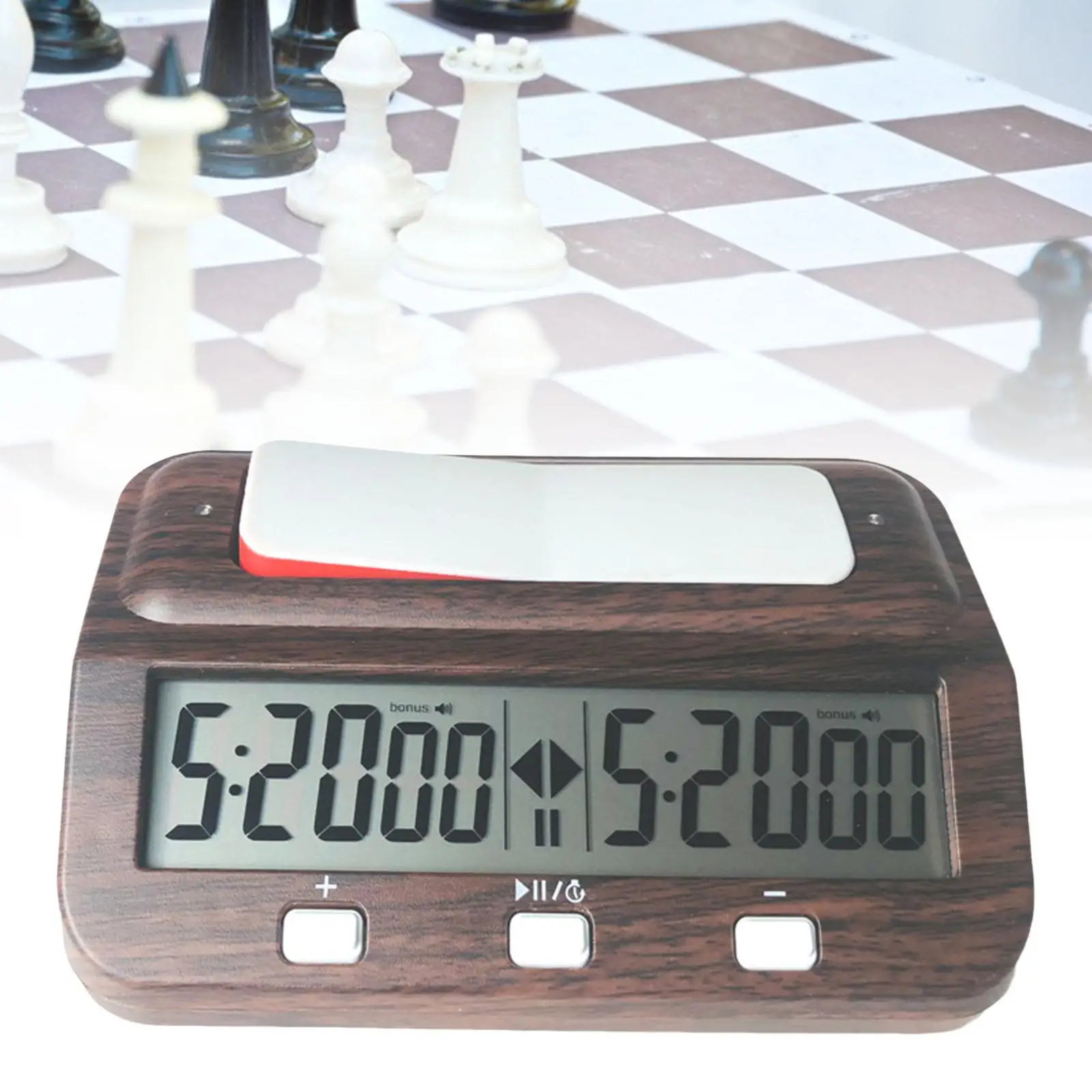 Title 3, Schachuhr, internationale Schach-Timer-Uhr, ana...