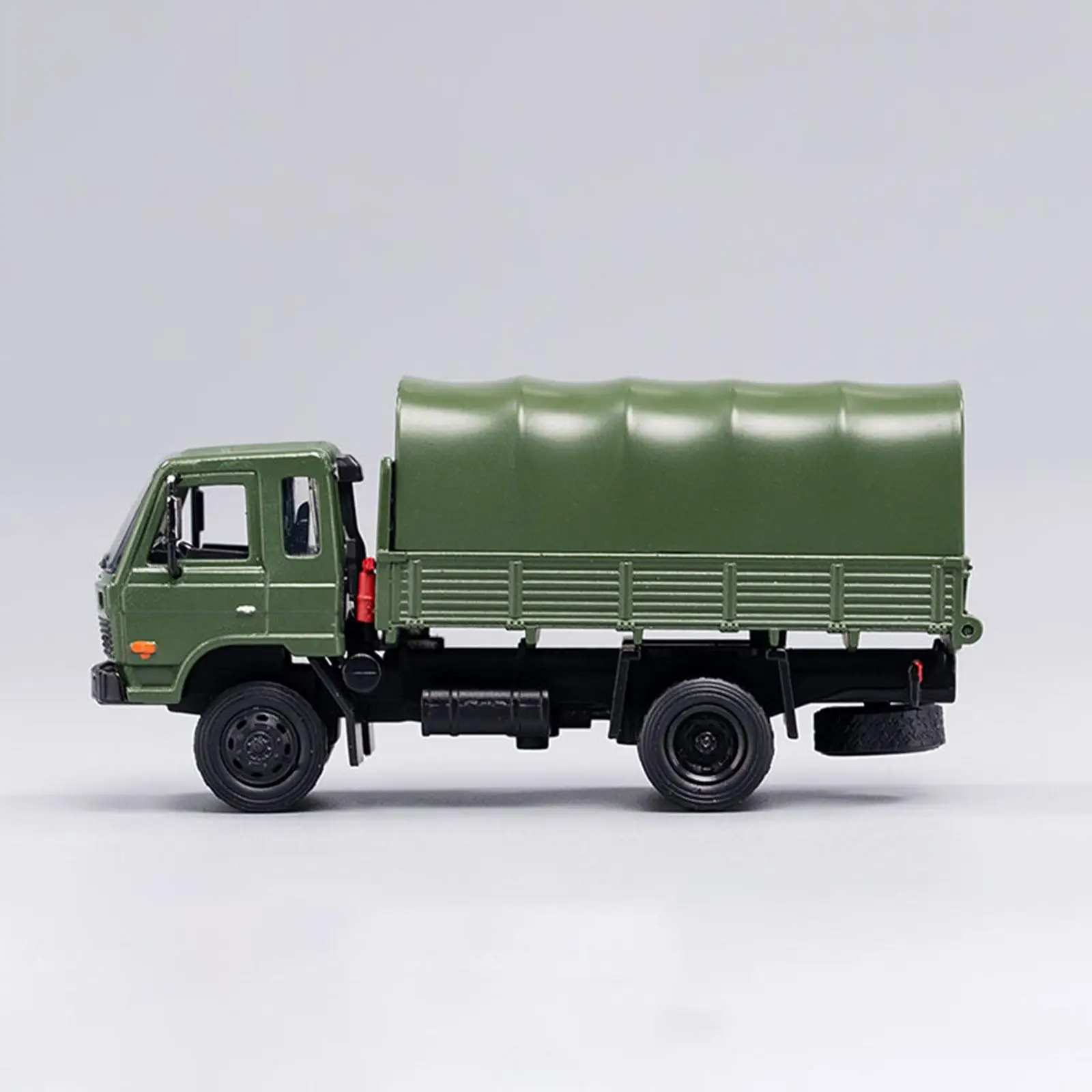 Metal Diecast 1:64 Transport Truck S Gauge Miniature Dioramas Decoration