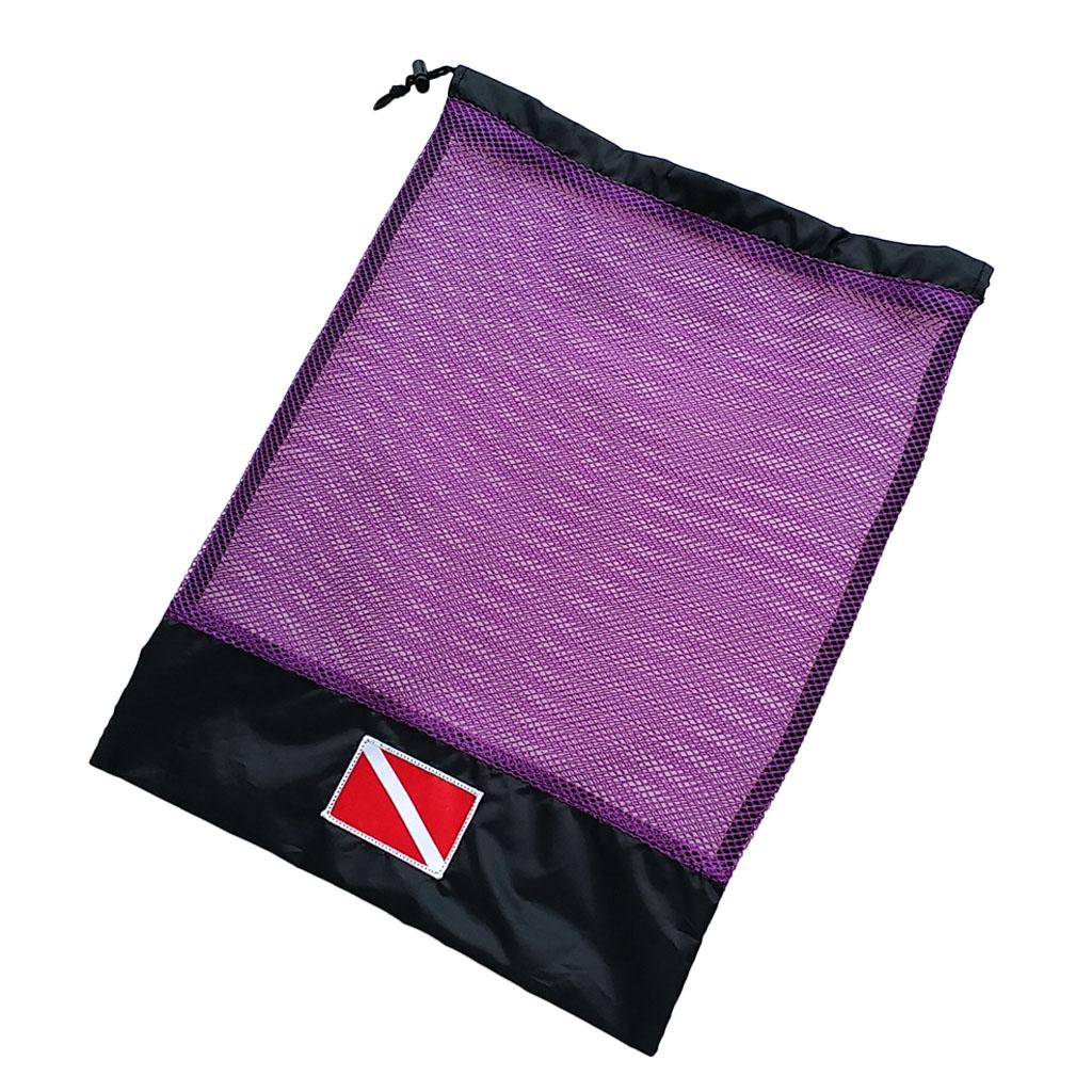 Portable Dive Swimming Mesh gear pouch for Scuba Diving Snorkeling Beach Travel
