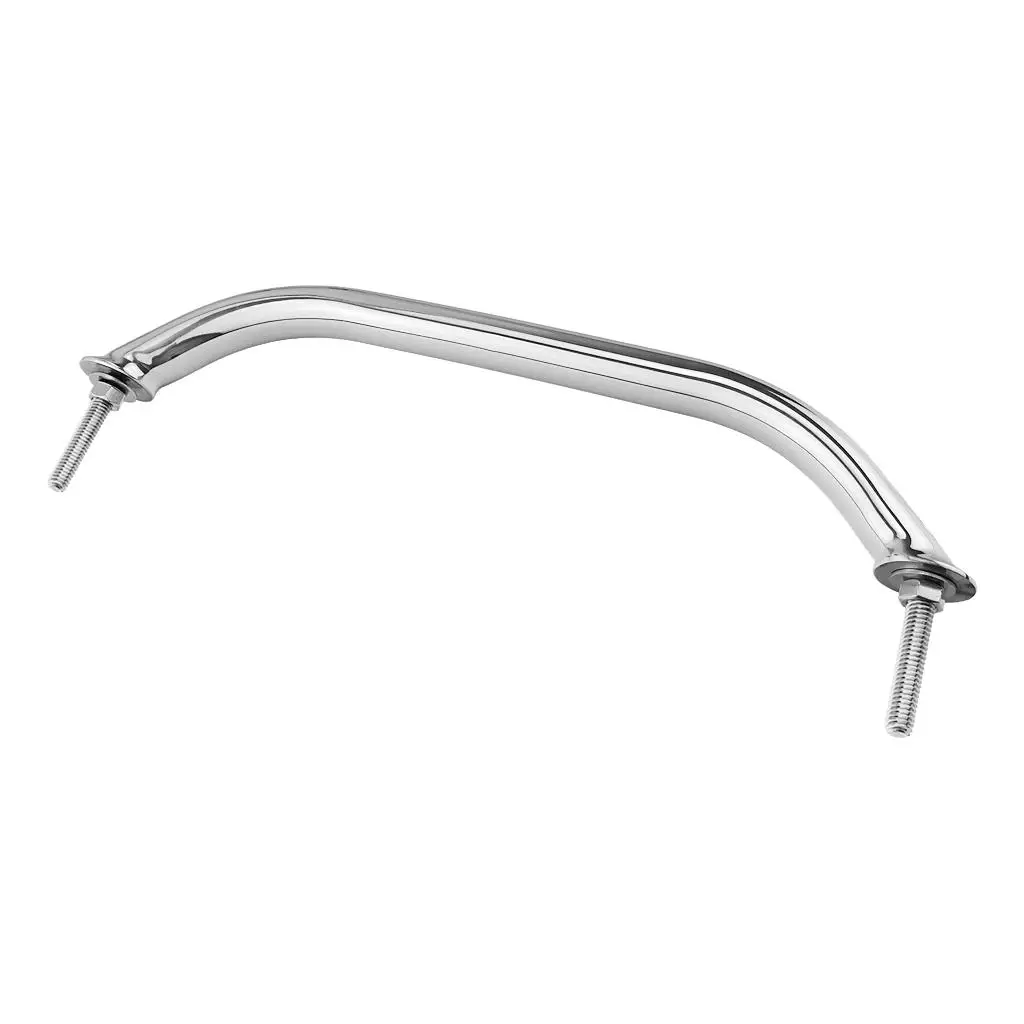 305mm Boat 316 Stainless Steel Grab Handle Handrail Polished for RV / Yacht