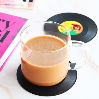 Vinyl Record Drink Coasters 6pcs 11
