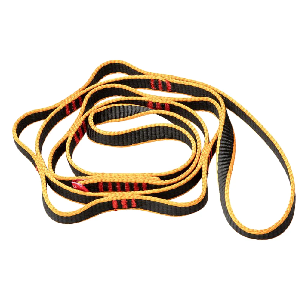 Strong Climbing Strap Adjustable Strap Rope Strong Daisy Chain Nylon Daisy Chain for Mountaineering  Safety Gear