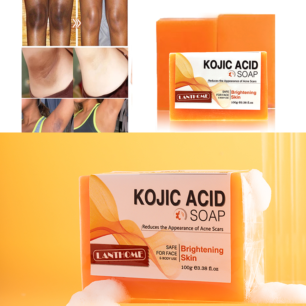 Best of Original Lanthome 100g Kojic Acid Whitening Soap Hand Made Soap Deep Cleaning Lightening For Dark Spot Brightening Skin Care Reviews & Tips