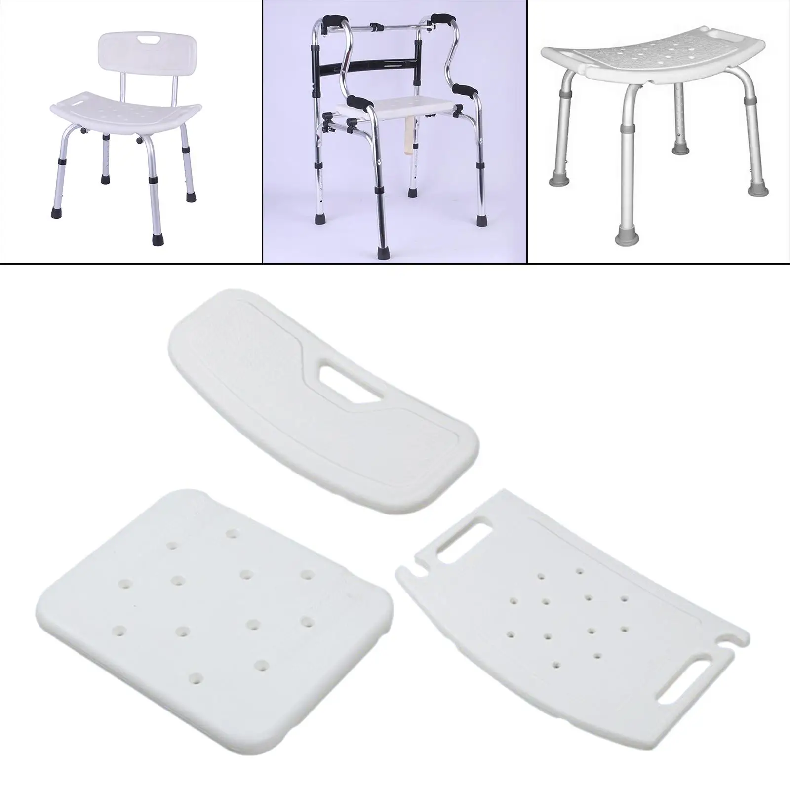 Shower Chair Accessories Non Slip for Shower Stool Bathroom Chair Bath Chair