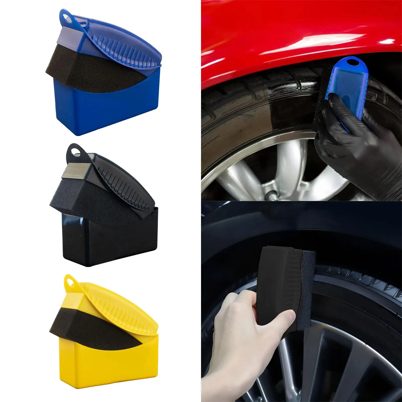 Polishing Pad Accessories Compounding Washing Applicator Fit for Wheel Rim Trim