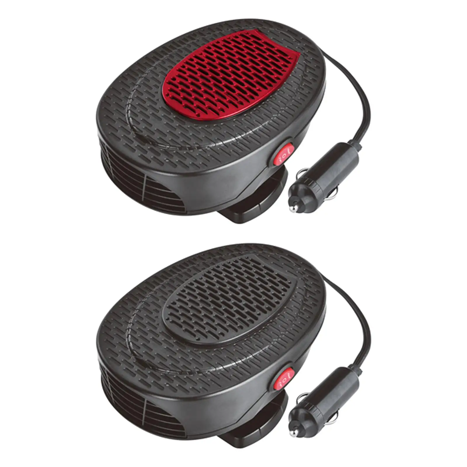 Portable 12V Car Heater 150W 360 Rotatable Demister Defroster Defogger Electric Dryer 1.6M Cable Fan Warmer