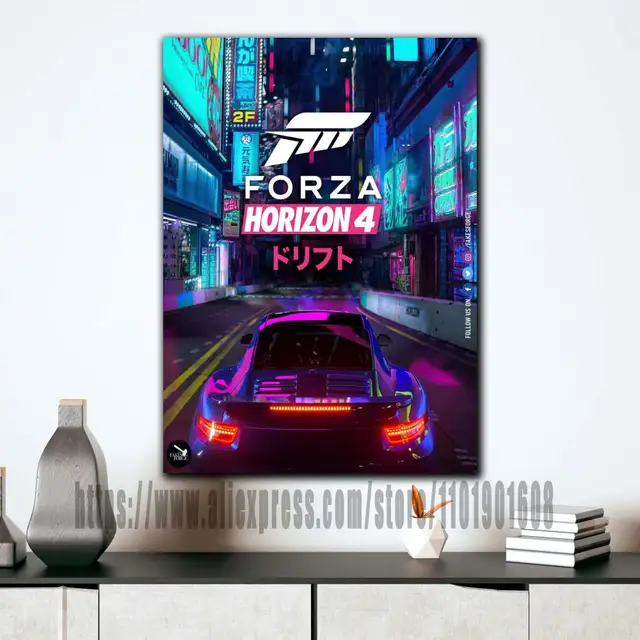 Forza Motorsport Horizon 5 Video Game Poster PC,PS4,Exclusive Role-playing  RPG Game Canvas Custom Poster Alternative Artwork - AliExpress