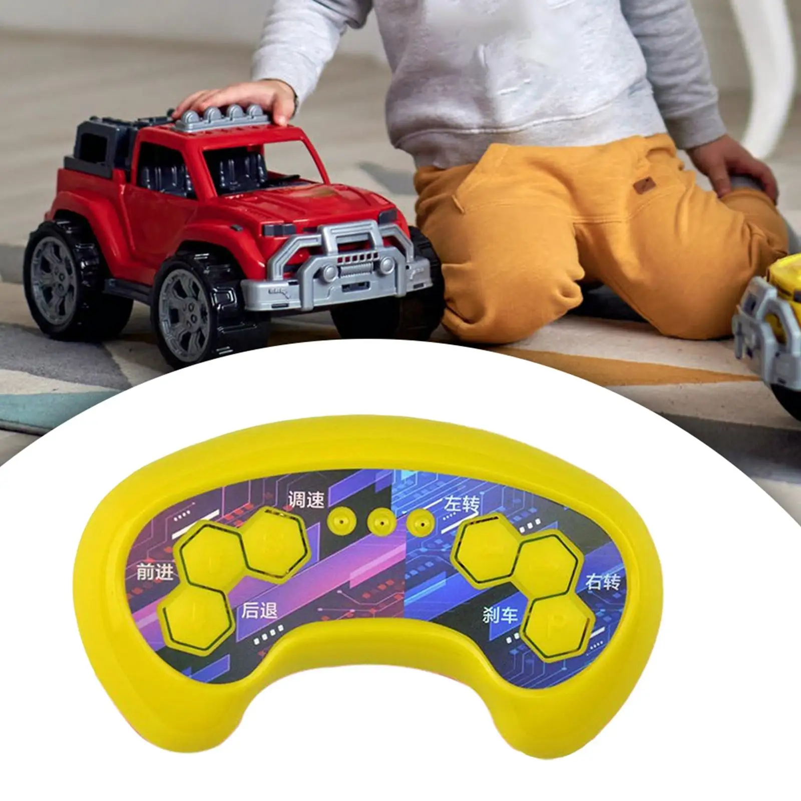 2.4G Bluetooth Remote Control Kids Children Gift 6V Toy for Hh-Ph360K-Rx PH360Y Children Electric Riding Car Replacement Parts