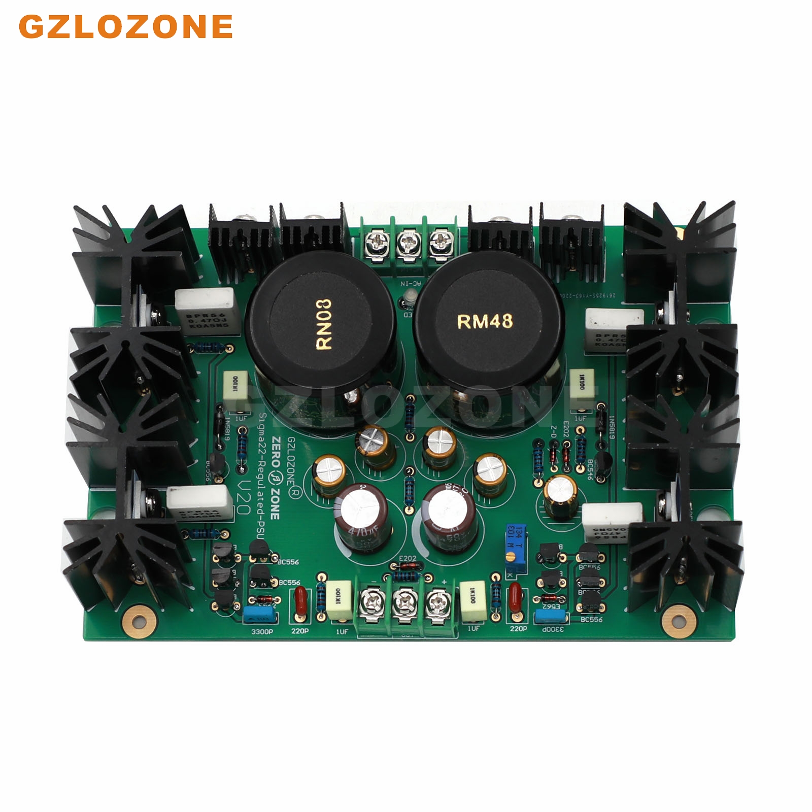 Sigma22 geregelte Stromversorgungsplatine für Beta 22 β22 Amp DIY +/-5V bis +/-36V NOVER 10000uf 50V Kapazität – Detail 1