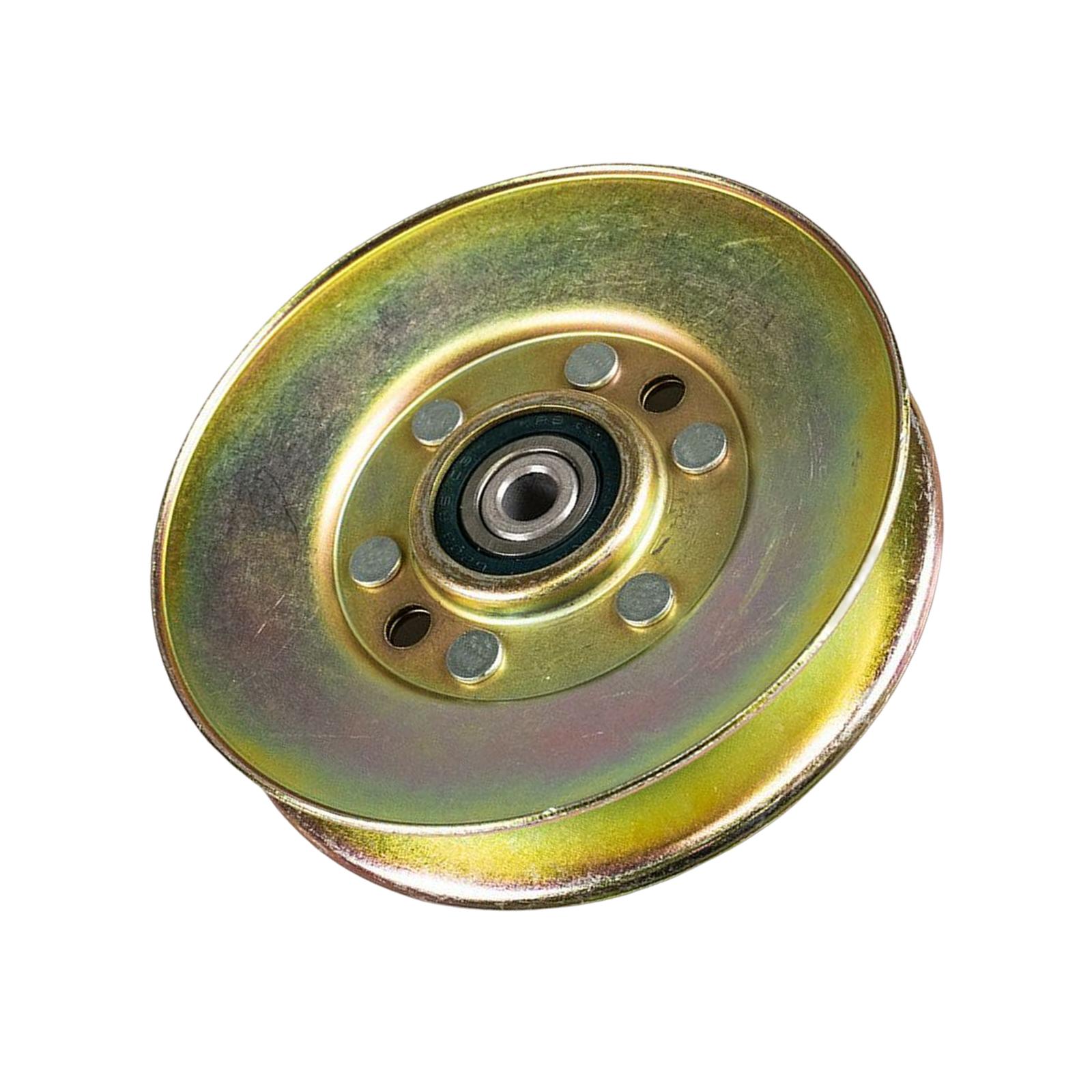 Metal Flat Idler Pulley Replacement  Pulley for MTD 02005079 