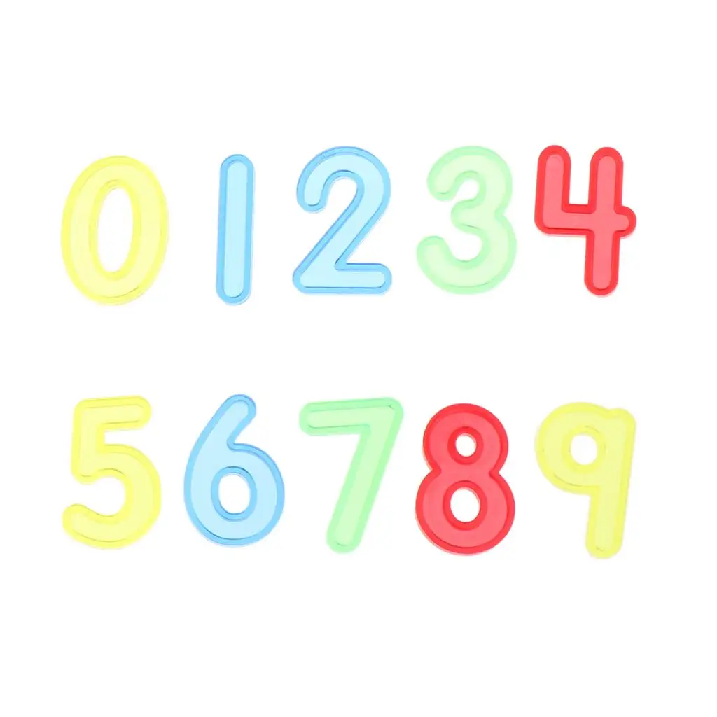 Transparent  Numbers 0-9 Mathematics Early Education Baby Gifts